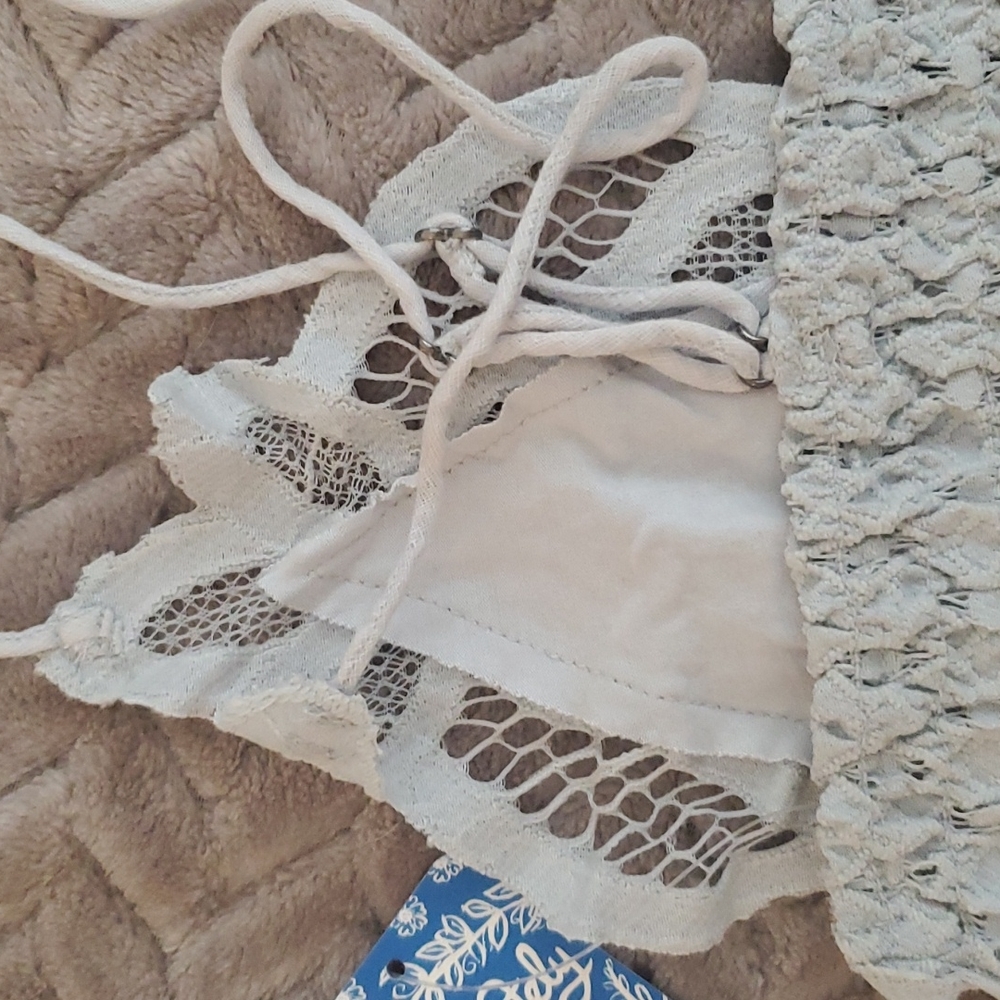 Free people Adella Bralette new size XS Stone - Picture 13 of 16
